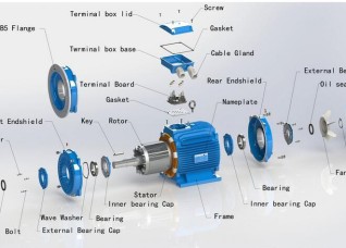 Electric Motor Parts Name