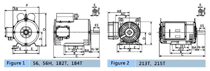 NEMA ODP Single Phase Electric Induction Motor Installation 