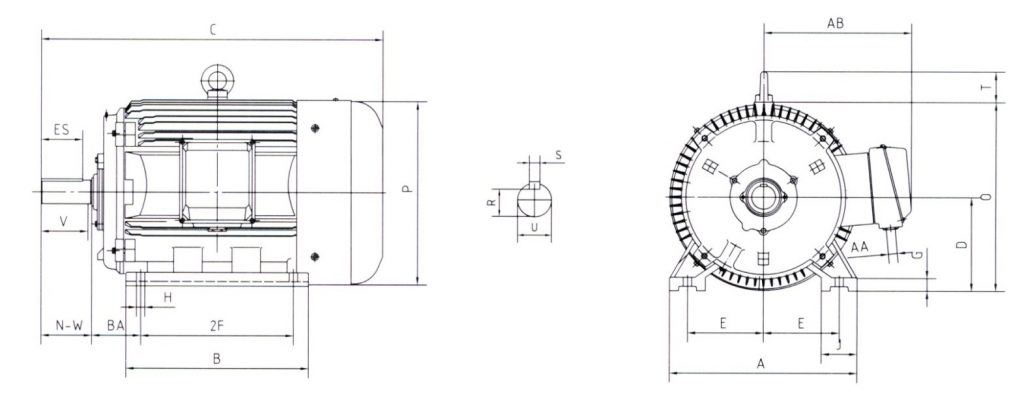 NEMA Standard Design D Three-phase Asynchronous Motors Installation