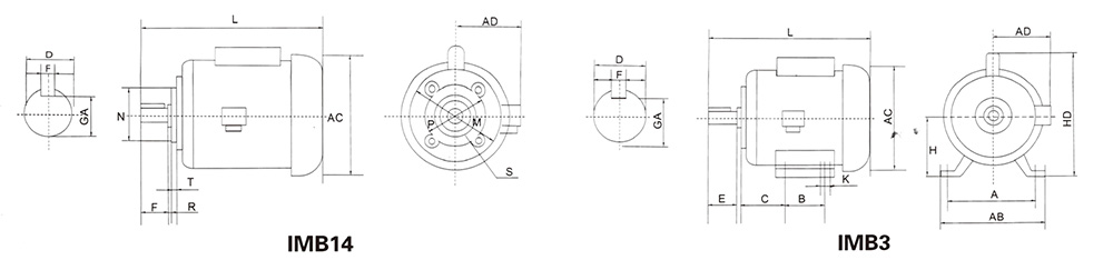 JY Series Single-Phase Capacitor Start Induction Motor Installation