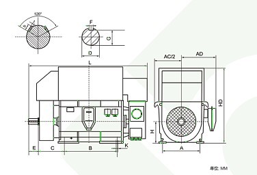 YRKK Series Air-Air Cooled High Voltage 6KV 10KV Wound Rotor Slip Ring Motor Installation